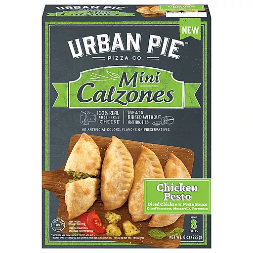 UrbanPieMiniCalzonesChickenPesto8Oz UrbanPieMiniCalzonesChickenPesto8Oz