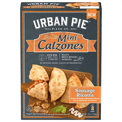 UrbanPieMiniCalzonesSausageRicotta8Oz UrbanPieMiniCalzonesSausageRicotta8Oz