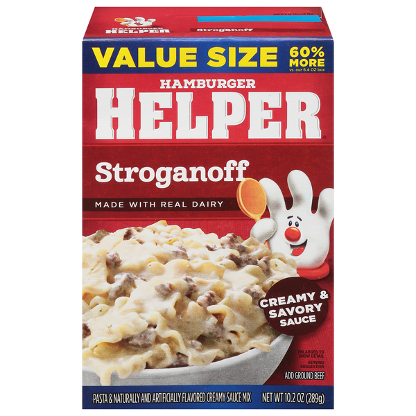 Hamburger Helper Value Size Stroganoff 10.2 Oz Hamburger Helper Value Size Stroganoff 10.2 Oz