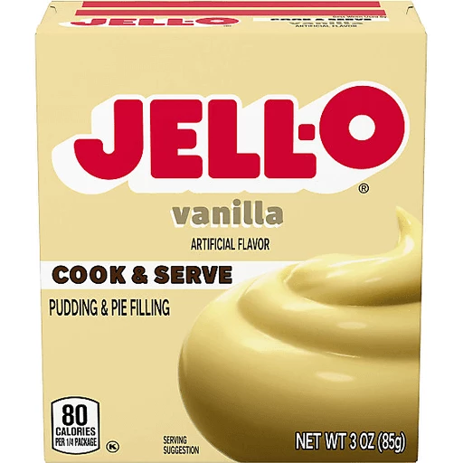 Vanilla Cook & Serve Pudding Pie Filling 3 Oz