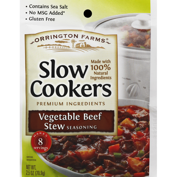 Orrington Farms Vegetable Beef Stew Seasoning 2.5 Oz