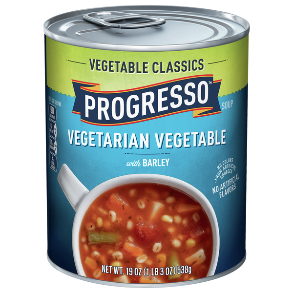 Progresso Vegetarian Vegetable with Barley 19 Oz
