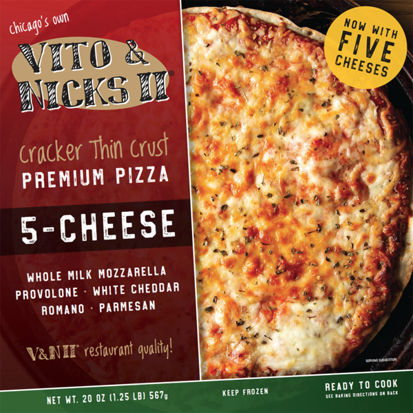 Vito & Nicks Thin Crust 5 Cheese 20 Oz