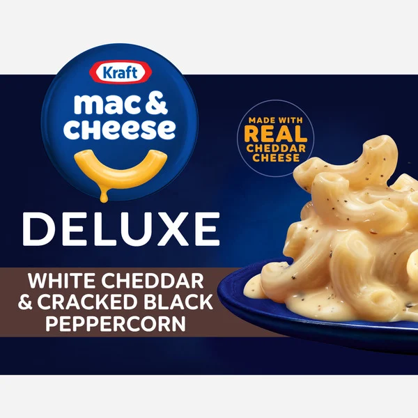 Kraft White Cheddar Cracked Black Peppercorn 11.9 Oz Kraft White Cheddar Cracked Black Peppercorn 11.9 Oz