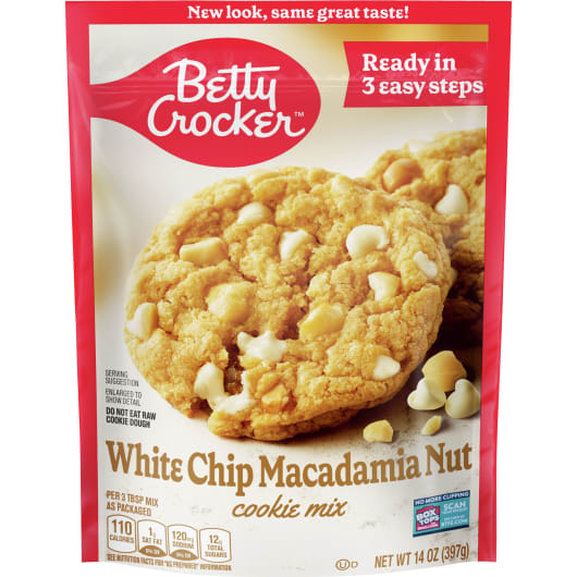 WhiteChipMacadamiaNutCookieMix14Oz WhiteChipMacadamiaNutCookieMix14Oz