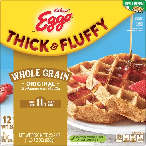 Whole Grain Original Thick Fluffy Vanilla 12 Each 23.2 Oz Whole Grain Original Thick Fluffy Vanilla 12 Each 23.2 Oz
