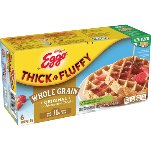 Whole Grain Original Thick Fluffy Vanilla 6 Each 11.6 Oz Whole Grain Original Thick Fluffy Vanilla 6 Each 11.6 Oz