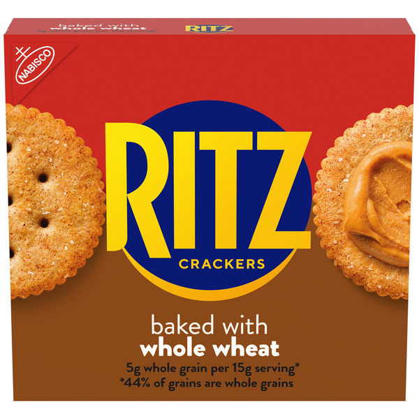 Whole Wheat Ritz Crackers 12.9 Oz