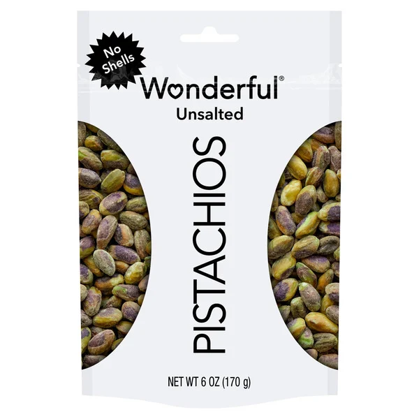 Wonderful Unsalted Pistachios 6 Oz
