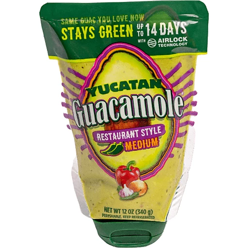 Yucatan Guacamole Restaurant Medium 12 Oz
