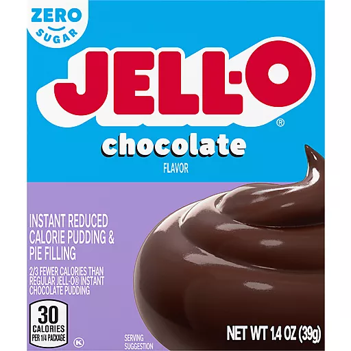 Zero Sugar Chocolate Instant Pudding Pie Filling 1.4 Oz